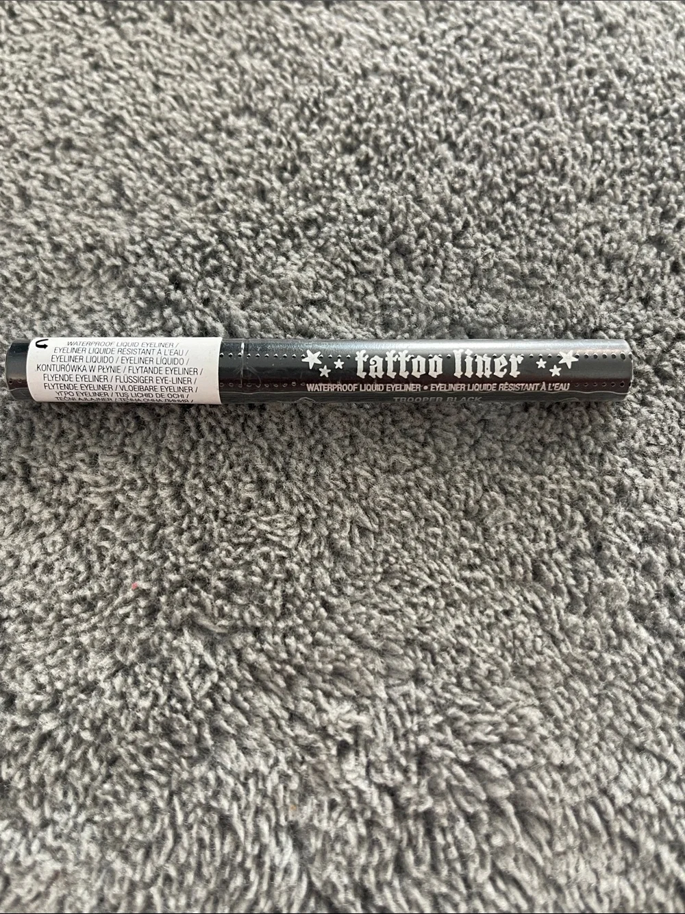 Tattoo Liner Waterproof Liquid Eyeliner - color TROOPER BLACK